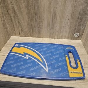 Los Angeles Chargers Cutting Board, Kitchen NFL Tailgating